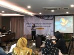 Direktur Eksekutif Beranda Migran, Hanindha Kristy. Dokumentasi oleh Beranda Migran