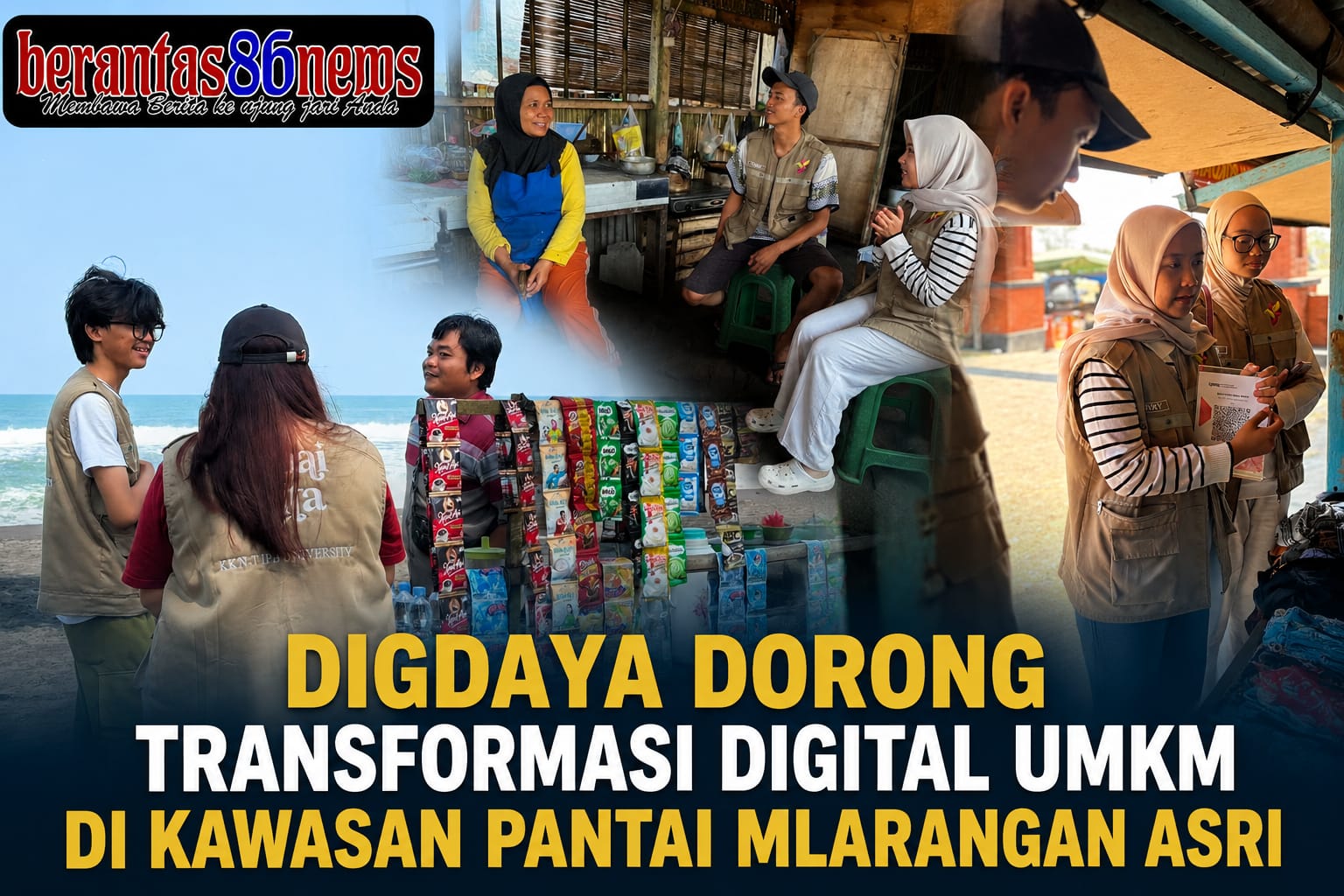 Foto Dokumentasi: Mahasiswa Kuliah Kerja Nyata Tematik (KKNT) Inovasi IPB University